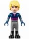 LEGO dp020 – Kristoff - Dark Blue Top, Dark Bluish Gray Trousers, Black Boots – kleur (n.v.t.)