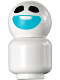 LEGO dp021 – Snowgie - Medium Azure Smile, Minifigure Head Body – kleur (n.v.t.)
