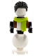 LEGO hol252 – Snowman - Black Hair, Kalksjaal – kleur (n.v.t.)