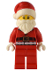 LEGO hol284 – Santa - Fur Lined Jacket met 2 rimpels op de rug, Rode Benen – kleur (n.v.t.)