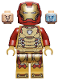 LEGO sh0806 – Iron Man - Pearl Gold Armor and Legs – kleur (n.v.t.)