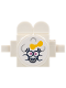 LEGO twt017s2 – Cloud Baby - Wit met Sticker 2 – kleur (n.v.t.)