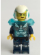 LEGO uagt030 – Agent Max Burns - Helm en pantser, donkerblauwe armen – kleur (n.v.t.)